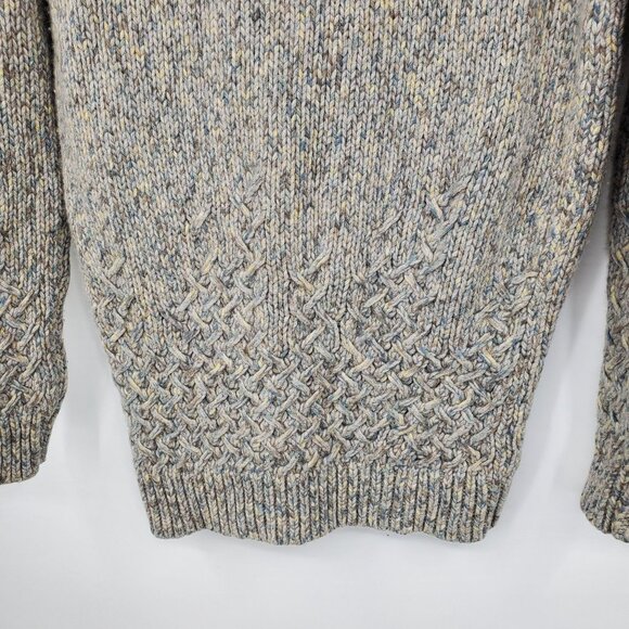 Theory Wool and Cashmere V Neck Long Sleeve Pullover Sweater Top Medium - Picture 12 of 12